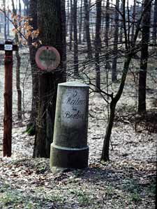 Rundsockelstein Werftphuhl, Brandenburg