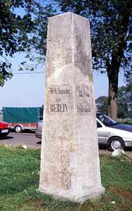 Ganzmeilenobelisk Friesack, Brandenburg