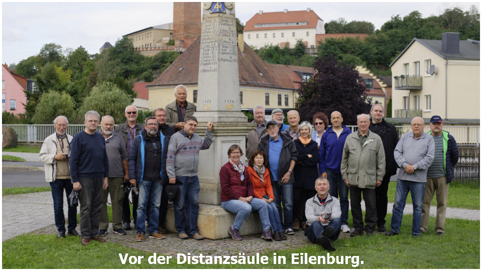 Gruppenfoto Distanzsäule Eilenburg             
