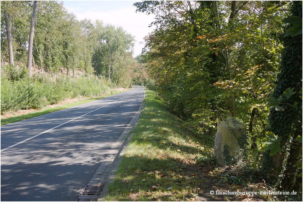 Preußischer Rundsockelstein Hohenwarsleben