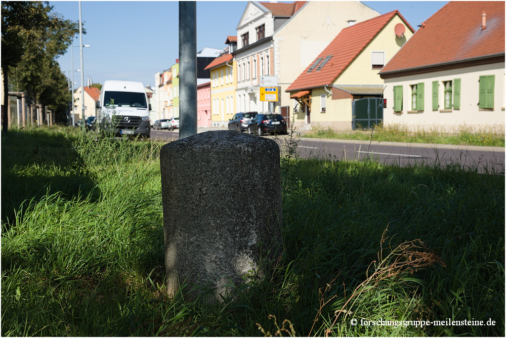 Preußischer Rundsockelstein Schönebeck-Frohse
