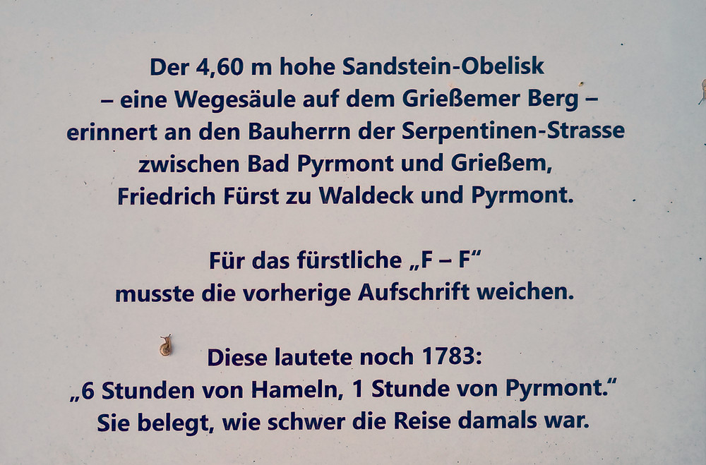 Waldeck-Pyrmonter Distanzsäule