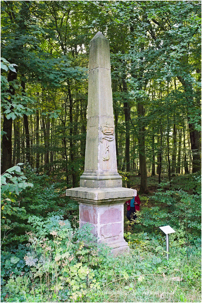 Waldeck-Pyrmonter Distanzsäule 