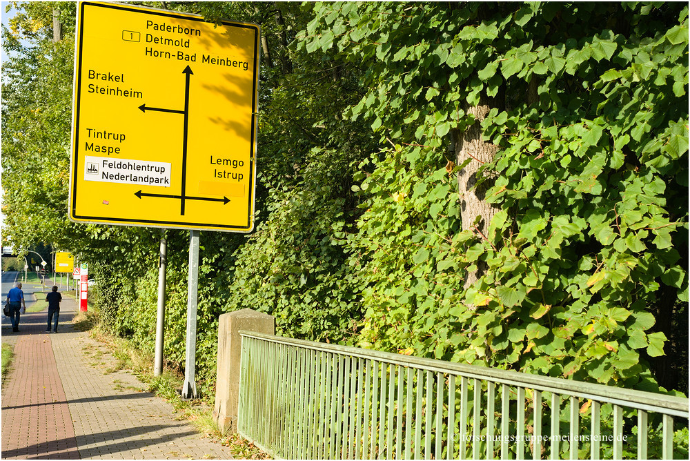 Lippischer Ganzmeilenstein Blomberg 