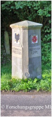 Harzberg Grenzstein