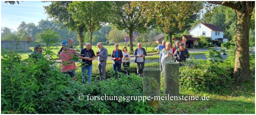 Lippische Meilensteine in Herrentrup