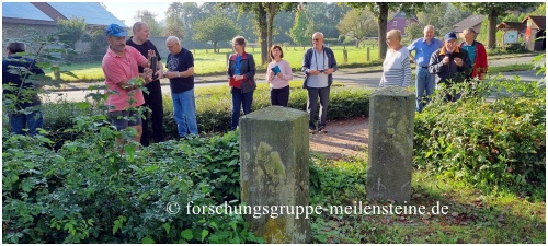 Lippische Meilensteine in Herrentrup