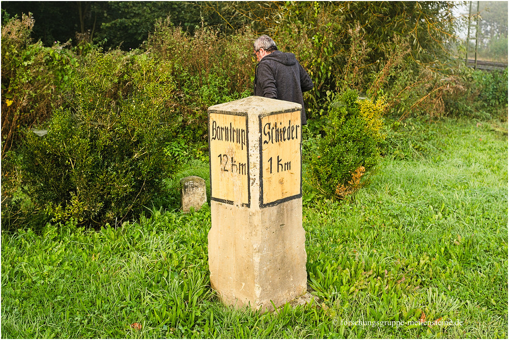 Lippischer Meilenstein Schieder