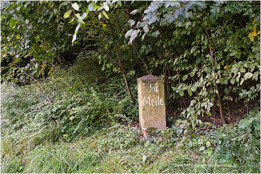 Lippischer Viertelmeilenstein Wilberg