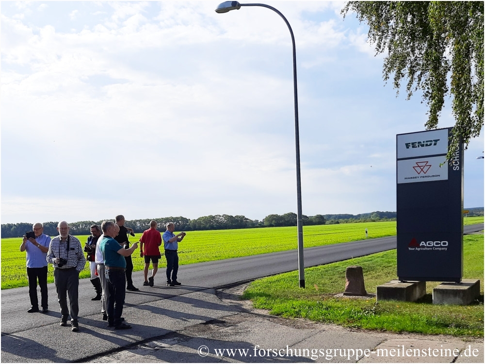 Zehnkilometerstein Böhne