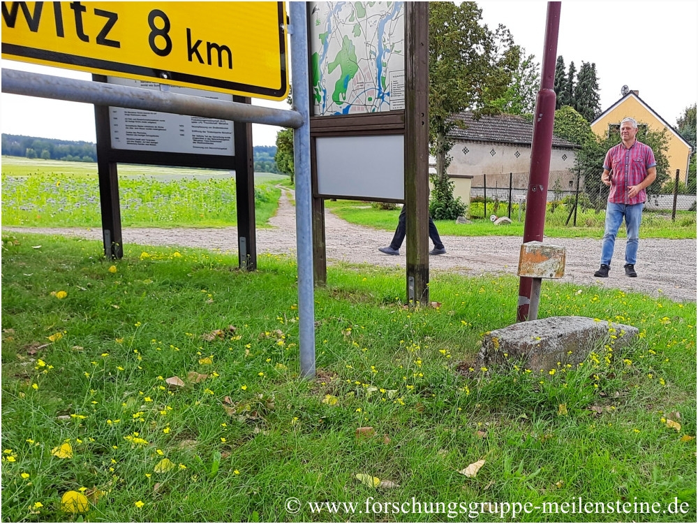 Unterhaltungsgrenzstein