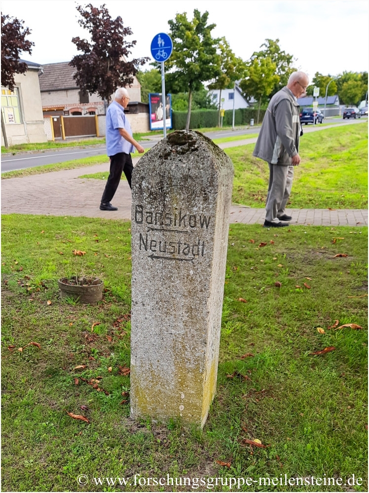 Wegweiserstein Neustadt/Dosse