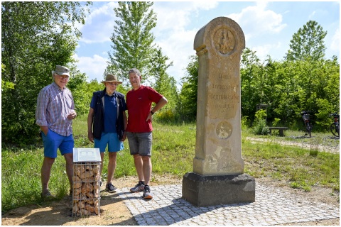 Meilenstein Niederaußem