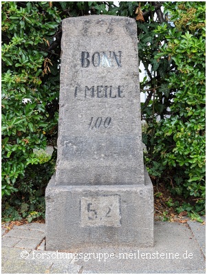 Meilenstein Bonn-Oberkassel 