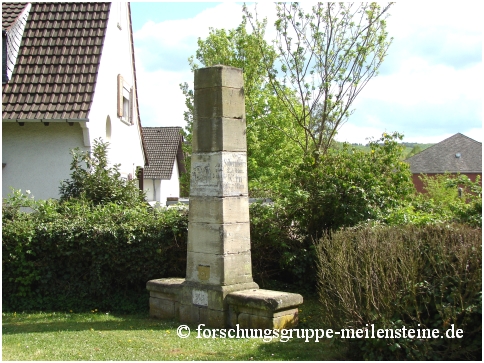 Ganzmeilenstein Bad Sobernheim 
