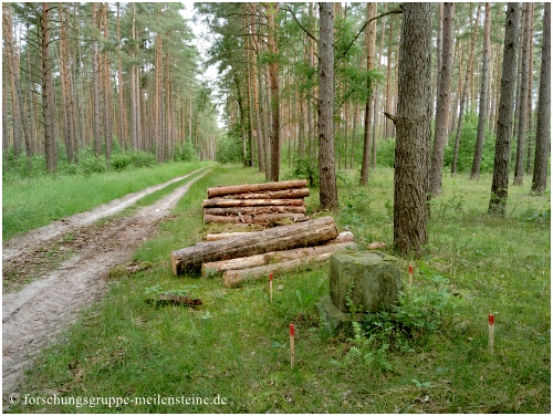 Postmeilenstein Gagel