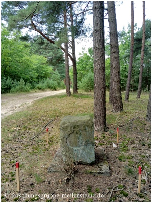 Postmeilenstein Gagel