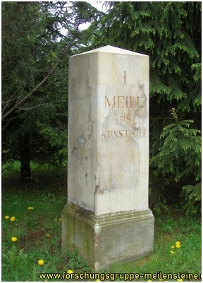 Ganzmeilenstein Marlishausen