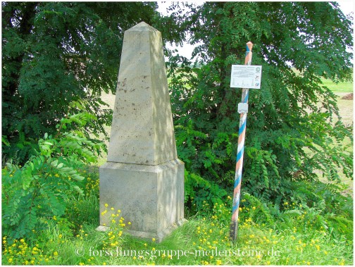 Preußischer Viertelmeilenstein Bötzow