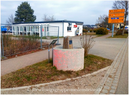 Mecklenburgischer Halbmeilenstein Selmsdorf