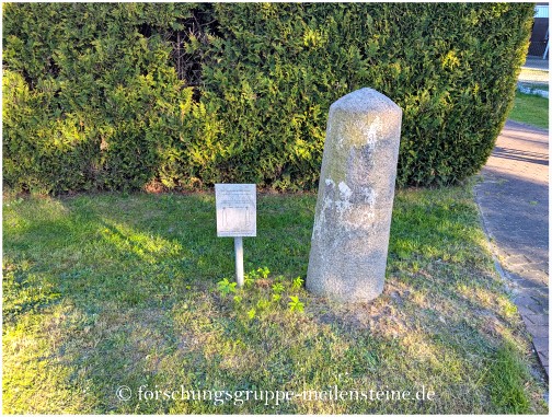 Mecklenburgischer Meilenstein Reppelin