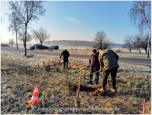 Preußischer Halbmeilenstein Estedt