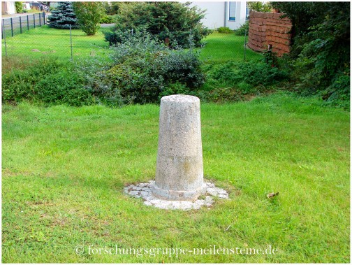 Preußischer Rundsockelstein Sandbeiendorf