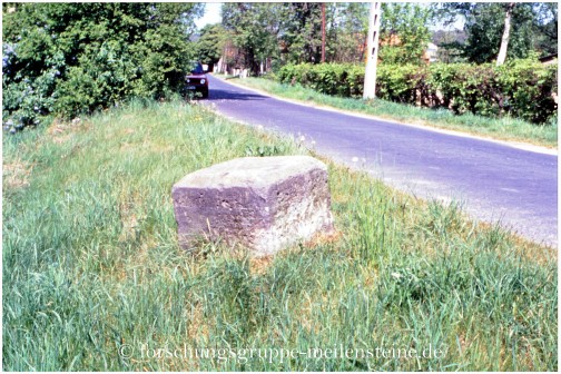 Preußischer Viertelmeilenstein Töppendorf (Potoczek) 