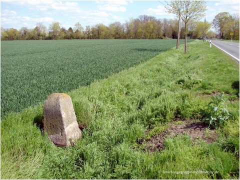 Preußischer Halbmeilenstein Atzendorf