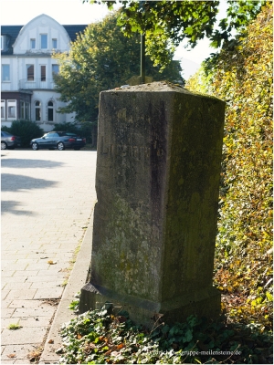 Lippischer Ganzmeilenstein Bad Meinberg