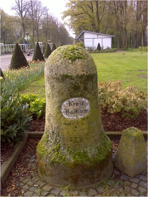 Preußischer Halbmeilenstein Bad Waldliesborn