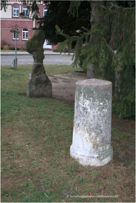 Preußischer Rundsockelstein Berkau