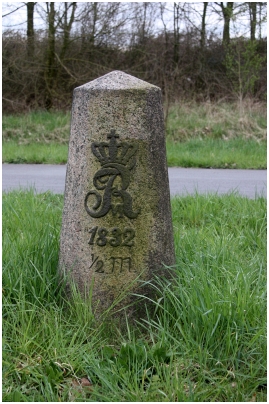 Dänischer Halbmeilenstein Blumenthal