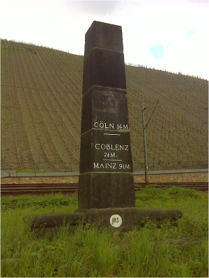 Preußischer Ganzmeilenobelisk Boppard/Peternach