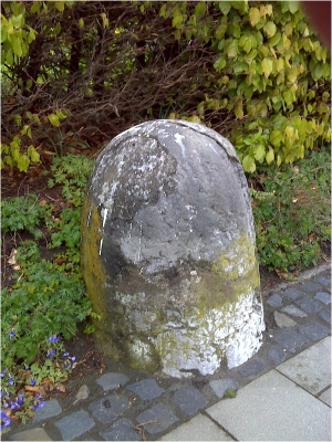 Preußischer Halbmeilenstein Brand