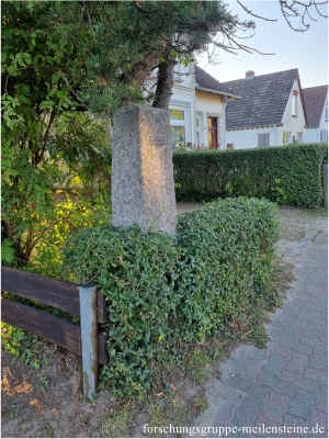 Schleswiger Meilenstein Bredstedt