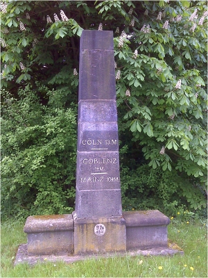 Preußischer Ganzmeilenobelisk Brey