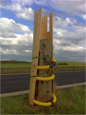 Preußischer Meilenstein Gehn