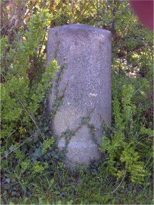 Preußischer Rundsockelstein Hämerten