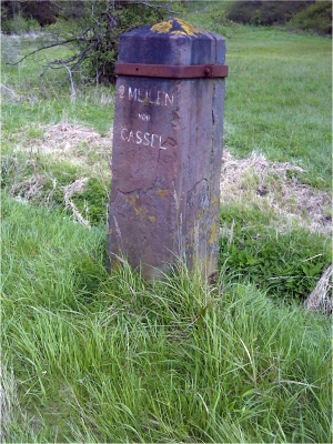 Hessischer Ganzmeilenstein Helsa