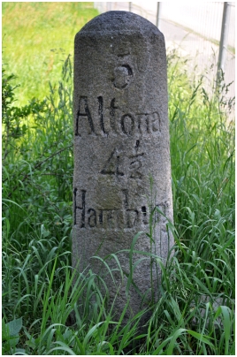 Dänischer Ganzmeilenstein Itzstedt