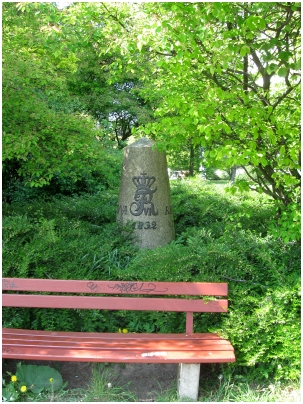 Dänischer Ganzmeilenstein Kiel