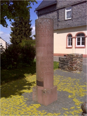 Römischer Meilenstein Kirchberg (Hunsrück)