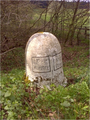 Preußischer Viertelmeilenstein Kleinenberg