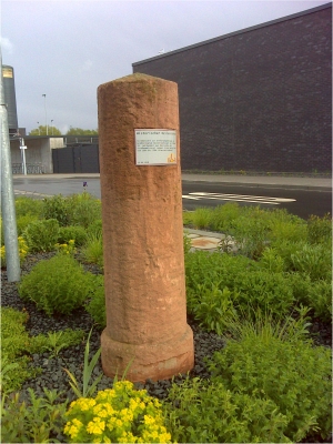 Hessischer Rundsockelstein Langen