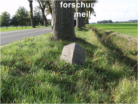 Preußischer Meilenstein Lassentin
