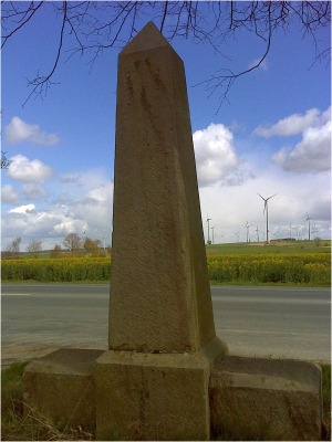 Preußischer Ganzmeilenobelisk Lichtenau