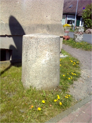 Preußischer Rundsockelstein Lüderitz