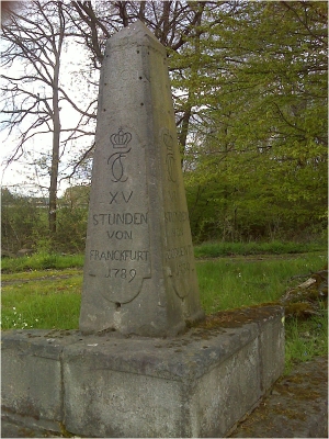 Kurtrierischer Stundenstein Nentershausen/Germersheim