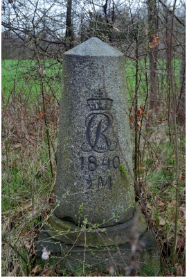 Dänischer Halbmeilenstein Neritz